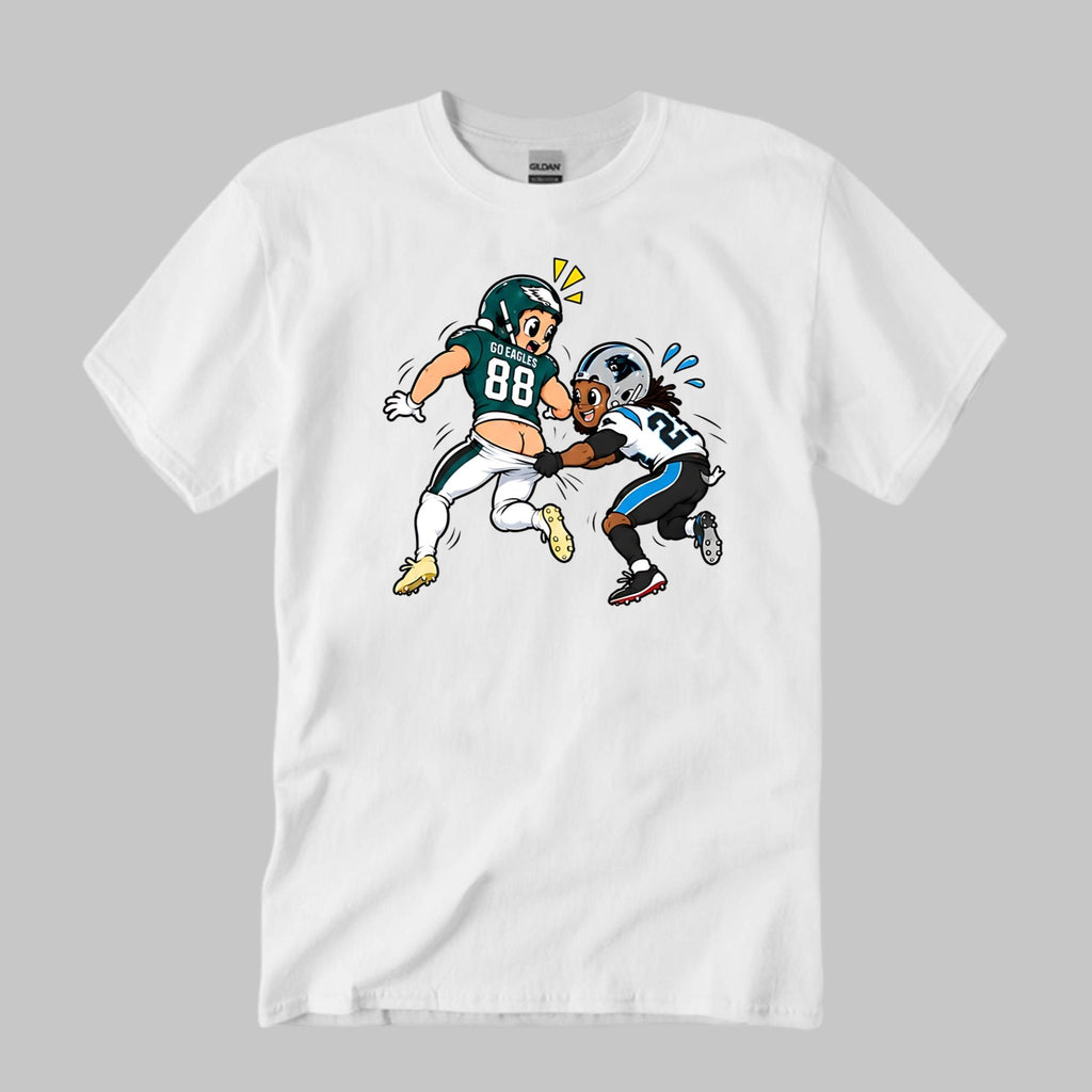 Dallas Goedert Pants Pulled Down Bare Butt Shirt