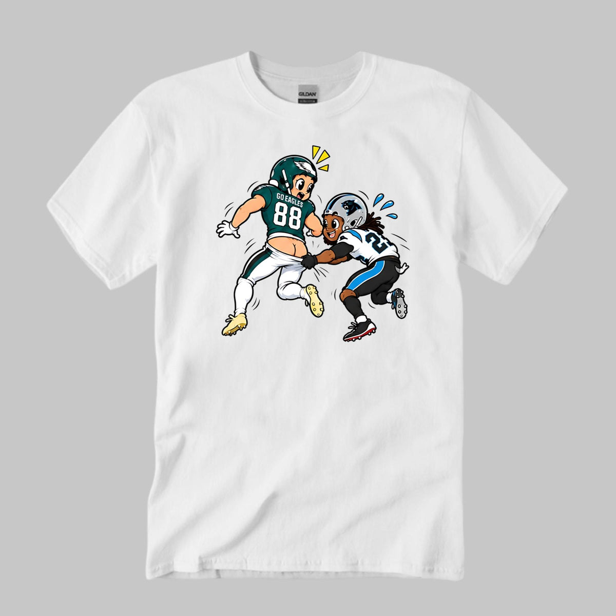 Dallas Goedert Pants Pulled Down Bare Butt Shirt