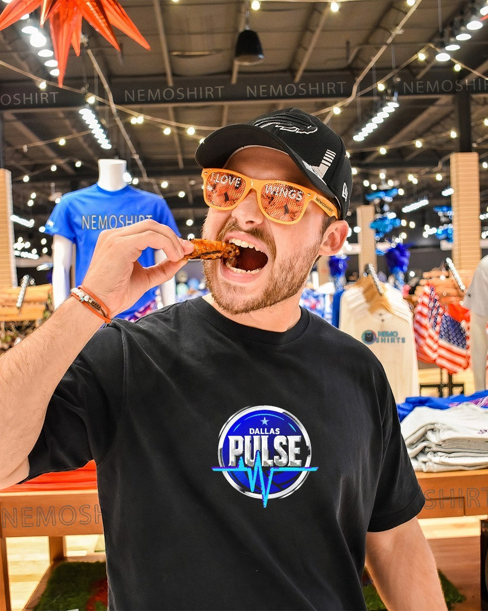 Dallas Pulse volleyball logo shirt