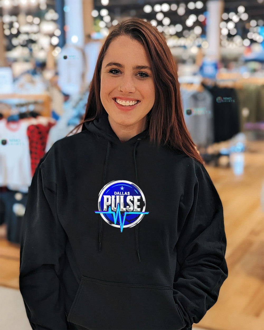 Dallas Pulse volleyball logo shirt