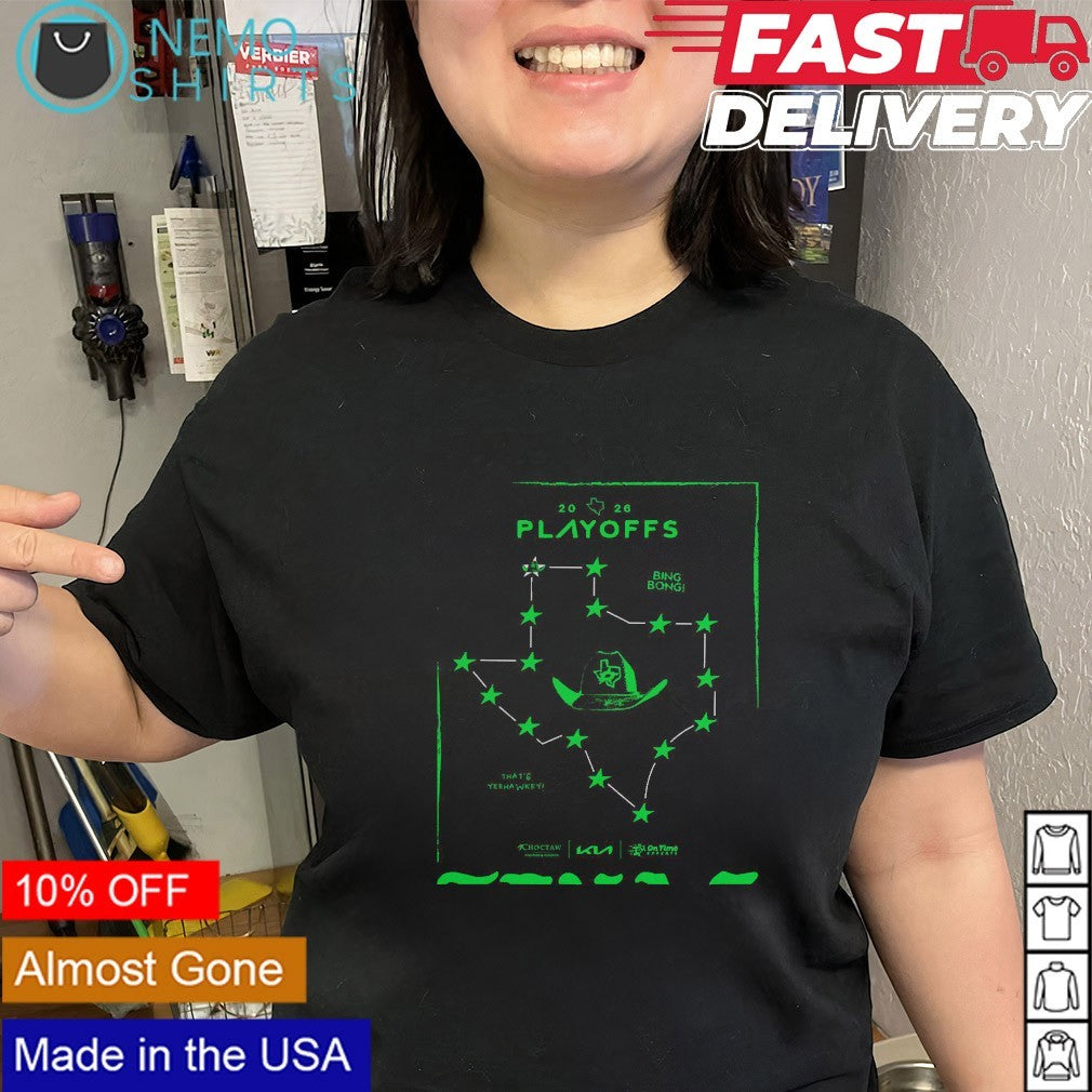 Dallas Stars 2026 Playoffs bing bong that’s yeehawkey Texas state shirt