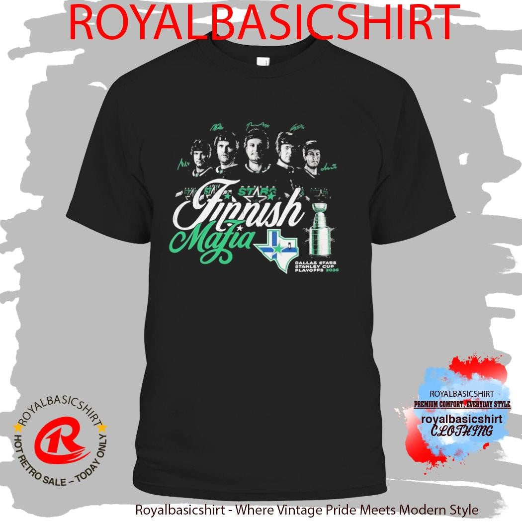 Dallas Stars NHL Finnish Mafia Playoff Shirt