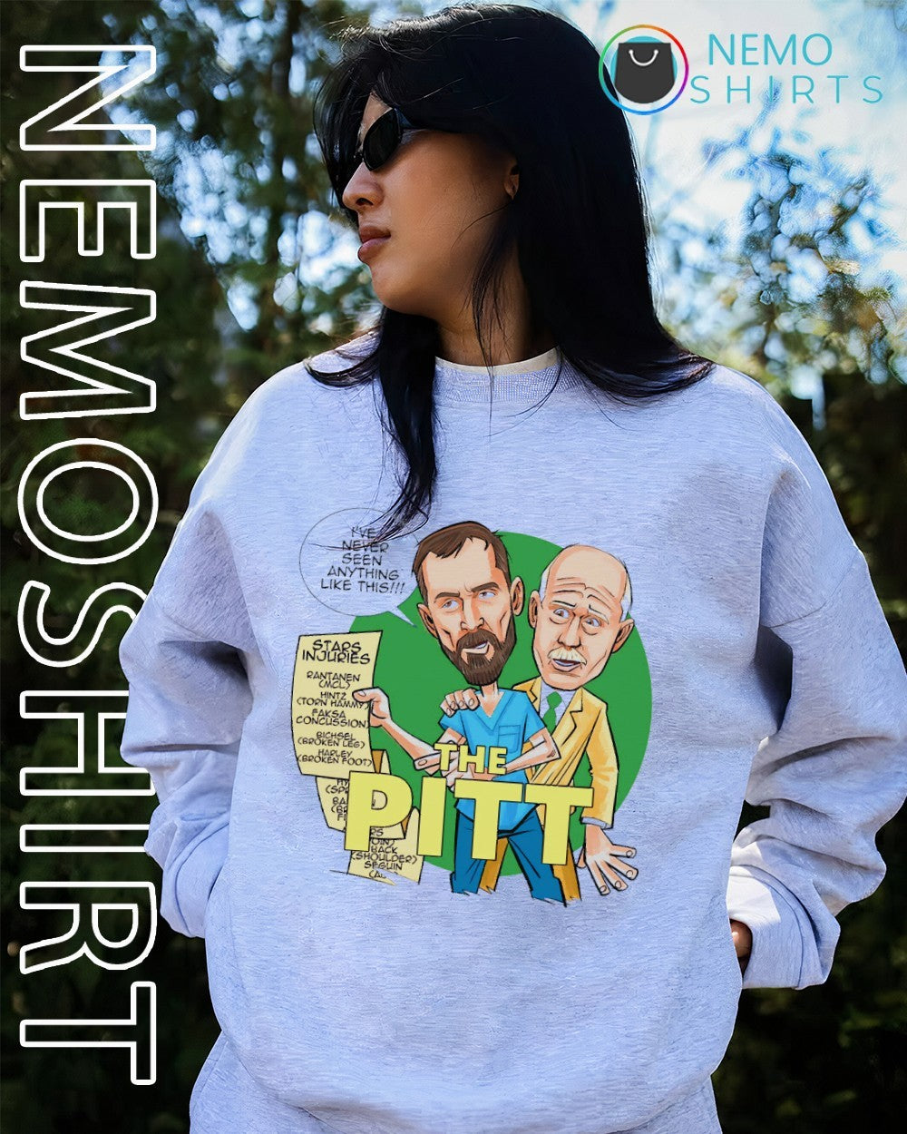 Dallas Stars in the Pitt I’ve never seen anything like this shirt