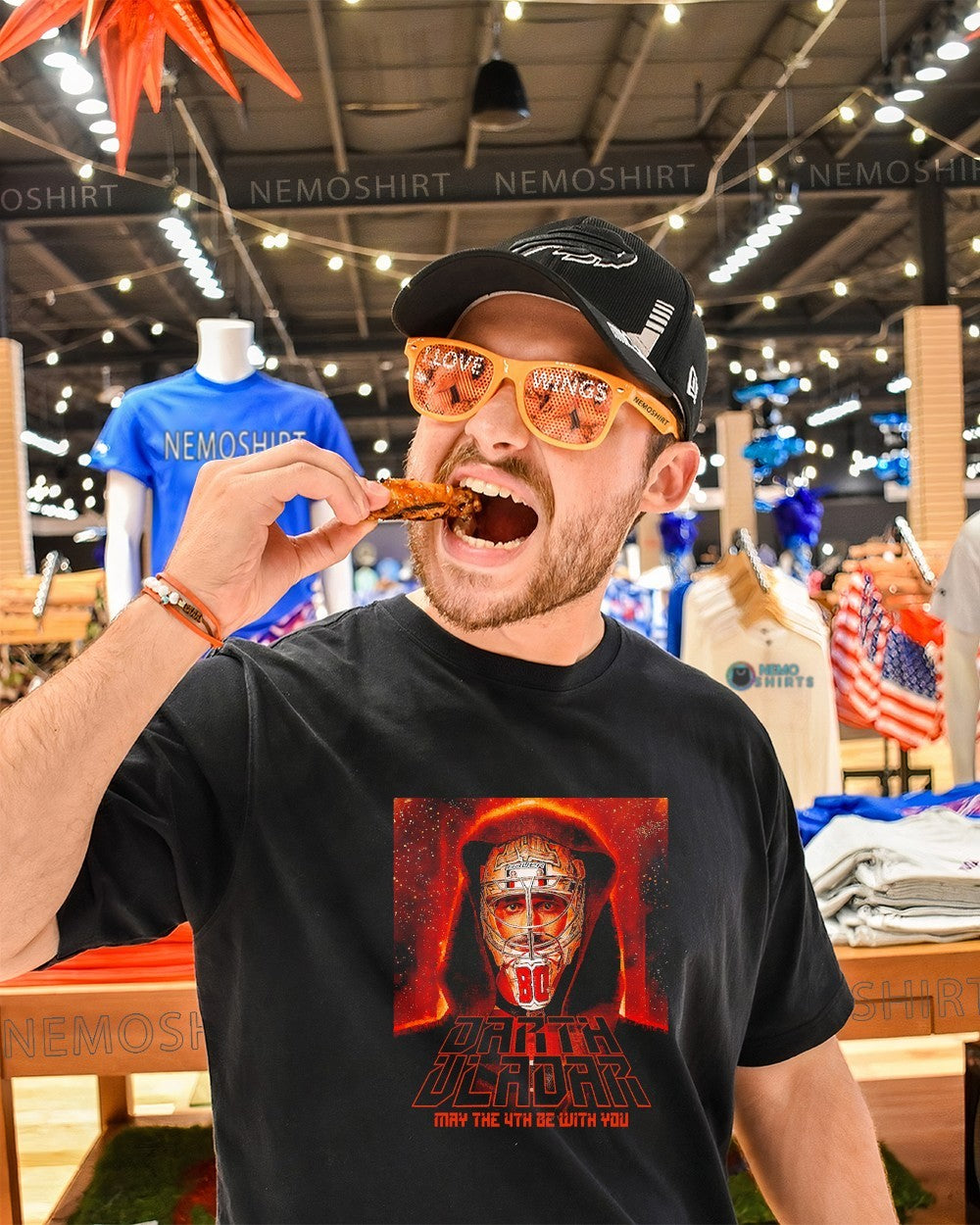 Dan Vladar Darth Vladar Philadelphia Flyers May the 4th be with you shirt