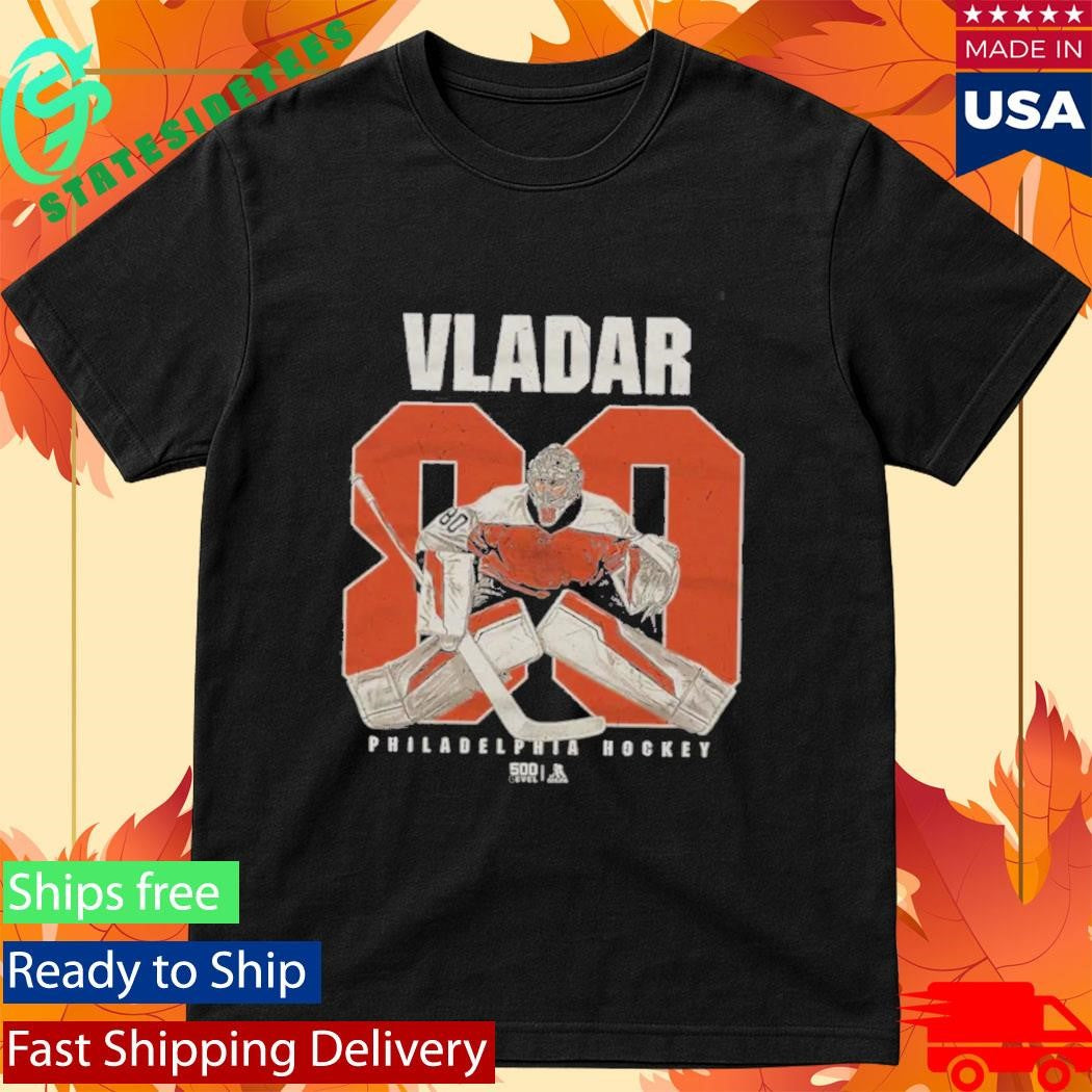 Dan Vladar Philadelphia Number WHT Shirt