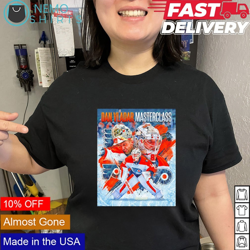 Dan Vladar masterclass Philadelphia Flyers NHL playoffs shirt