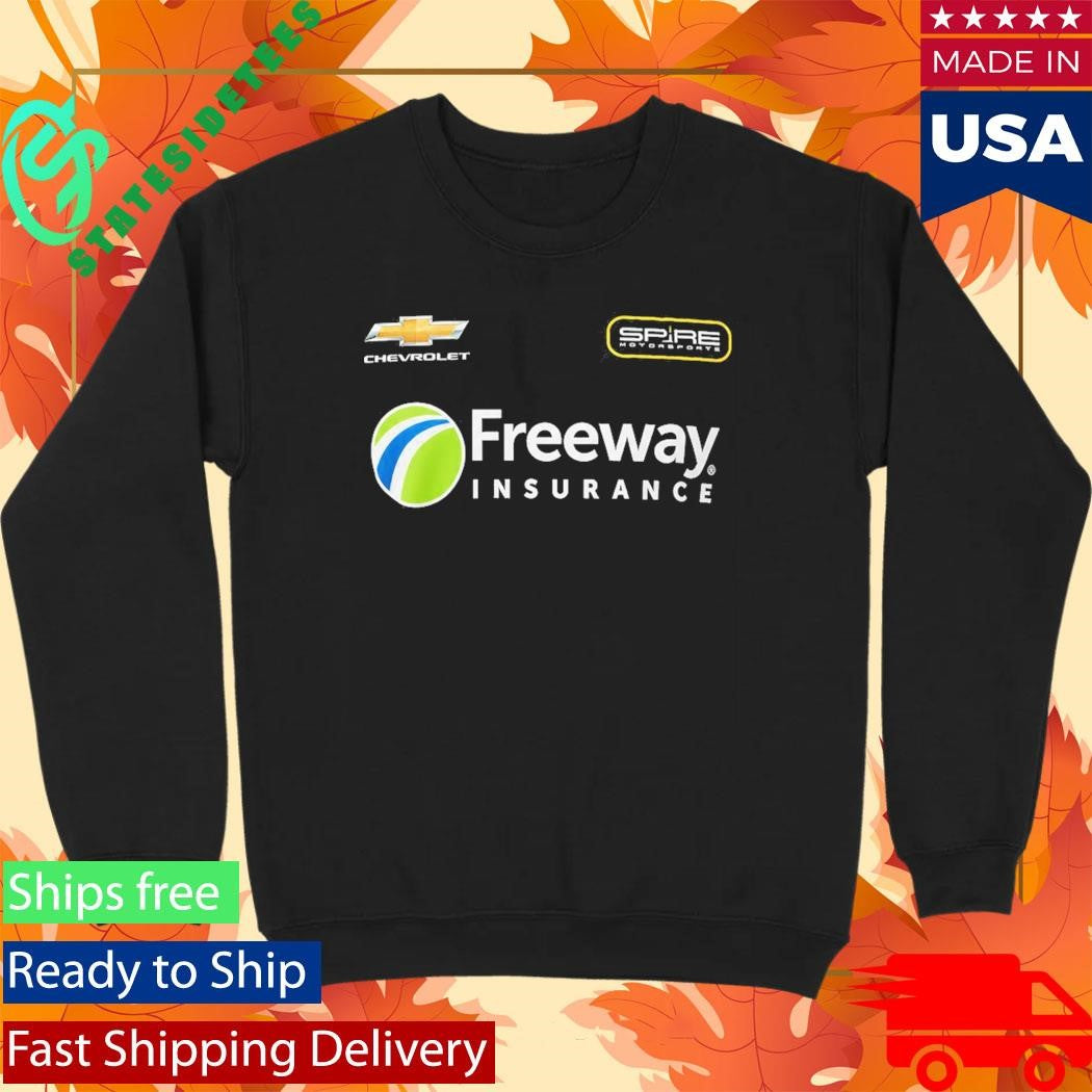 Daniel Suarez Spire Motorsports Freeway Insurance Chevrolet Team Shirt