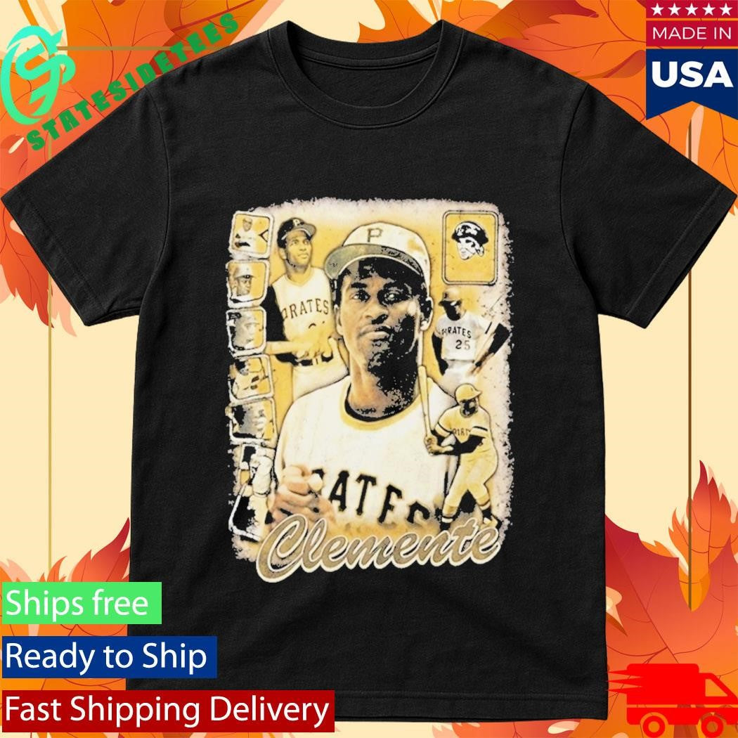 Darell Hernaiz Roberto Clemente Pirates Shirt