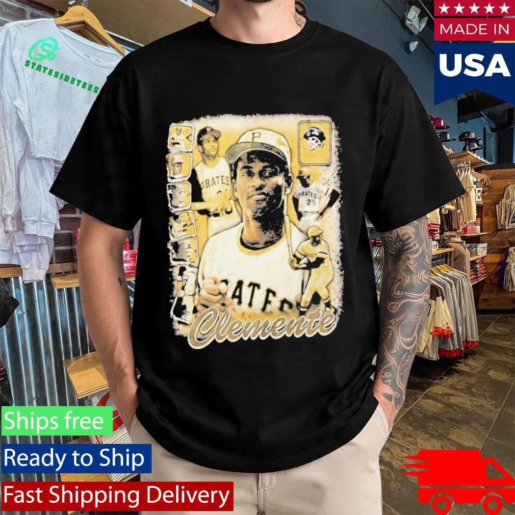 Darell Hernaiz Roberto Clemente Pirates Shirt