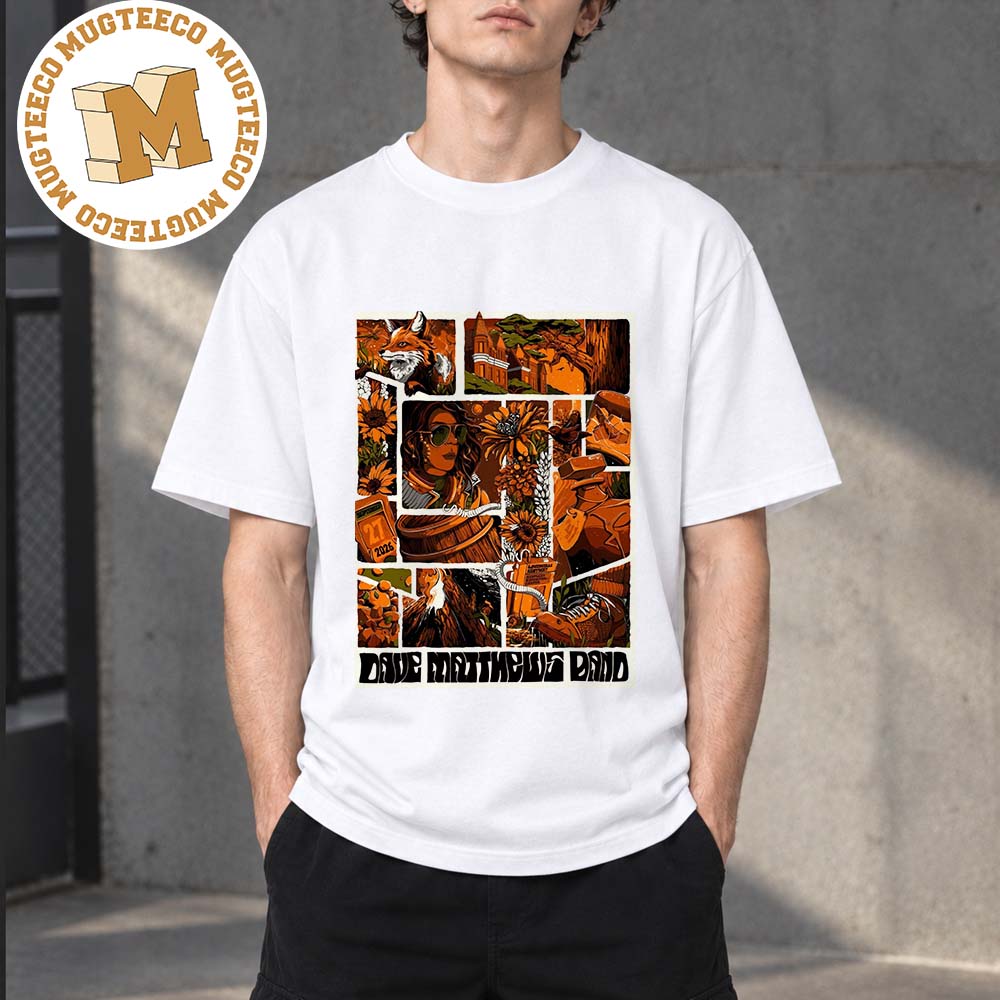 Dave Matthews Band Louisville Kentucky Event Poster At Bourbon & Beyond On September 2026 Unisex T-Shirt