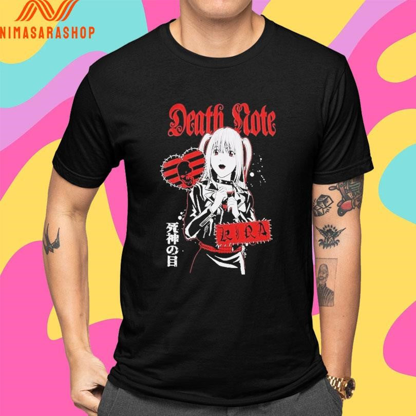 Death Note Misa Goth Icons Shirts