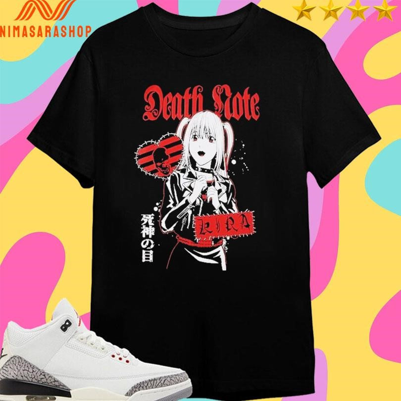 Death Note Misa Goth Icons Shirts