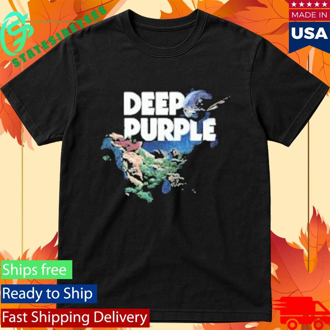 Deep Purple Splat Shirt