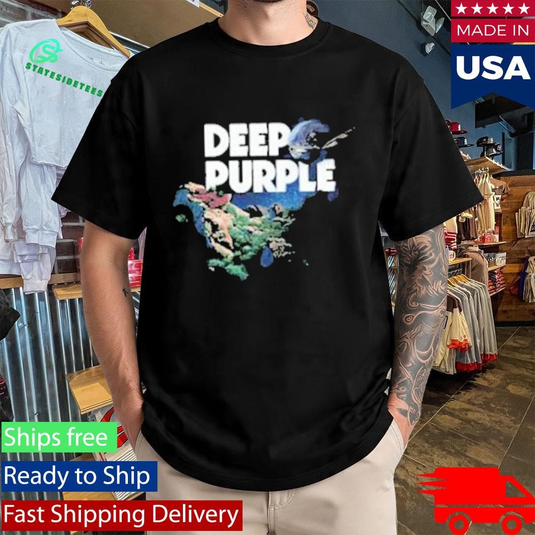 Deep Purple Splat Shirt