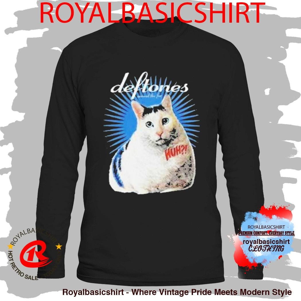 Deftones World Tour 2026 Merch Tee Huh Around The Fur Cat Meme Palacio De Los Deportes Mexico City Shirt