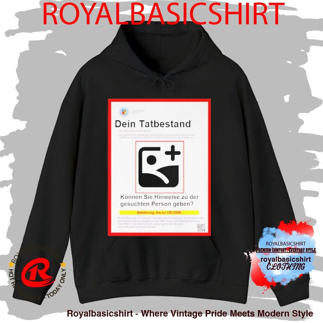 Dein personalisierbares Gesucht graphic Shirt
