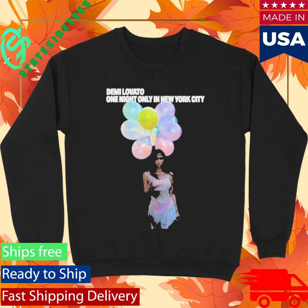 Demi Lovato One Night Only In New York City Exclusive Balloon Shirt