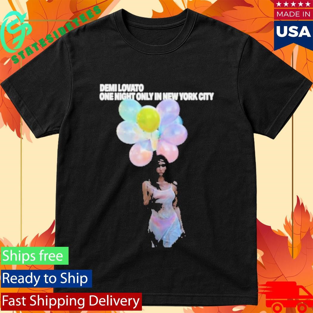 Demi Lovato One Night Only In New York City Exclusive Balloon Shirt