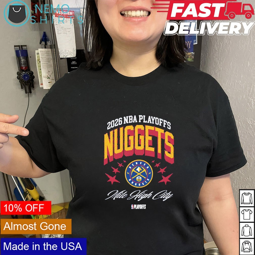 Denver Nuggets 2026 NBA Playoffs stars shirt