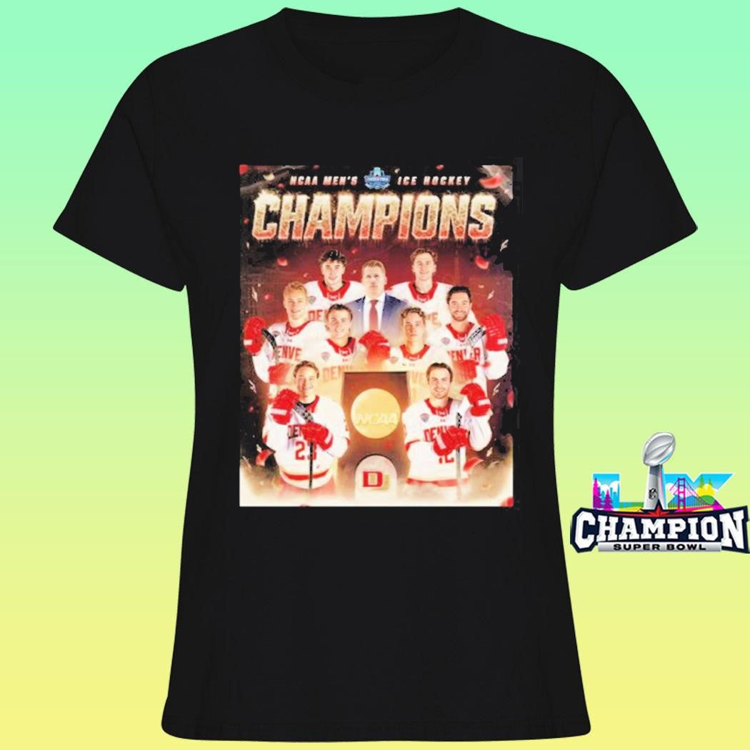 Denver Pioneers Defeating Wisconsin 21 Become 2026 Ncaa Men’s Ice Hockey Champions Shirt