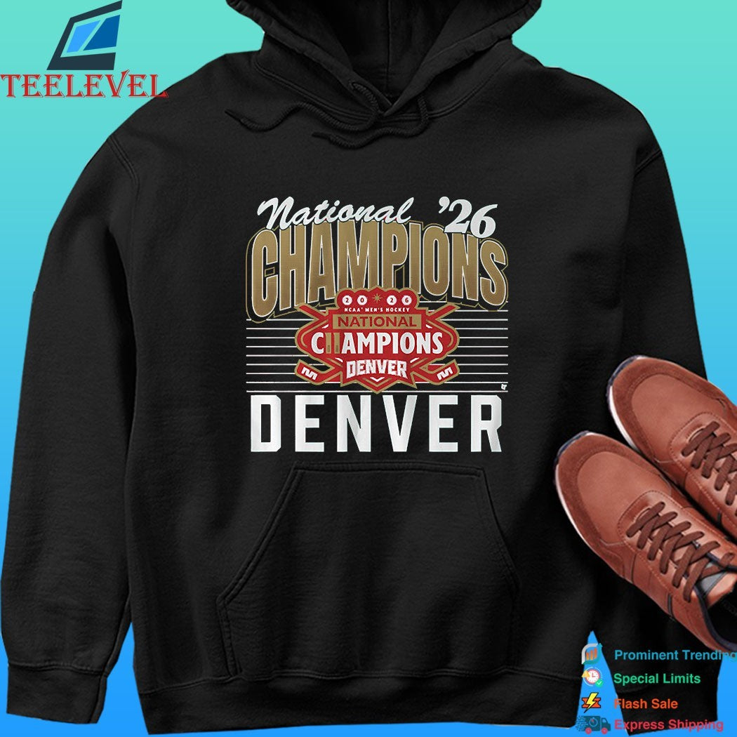 Denver Pioneers Men’s Ice Hockey 2026 National Champions Shirt