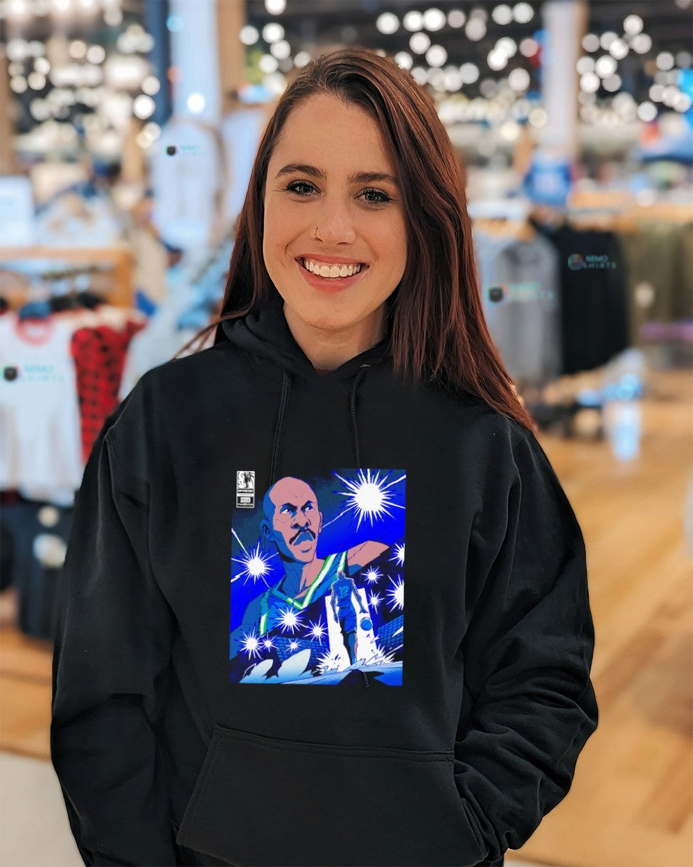 Derek Harper Dallas Marvericks final game comic graphic shirt