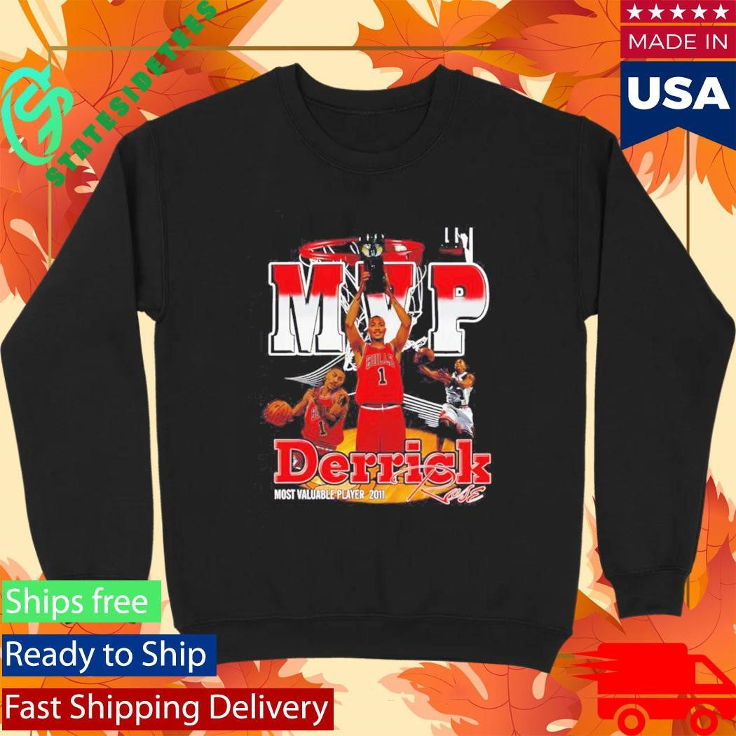 Derrick Rose Chicago Bulls Mvp 2011 90s Bootleg Shirt