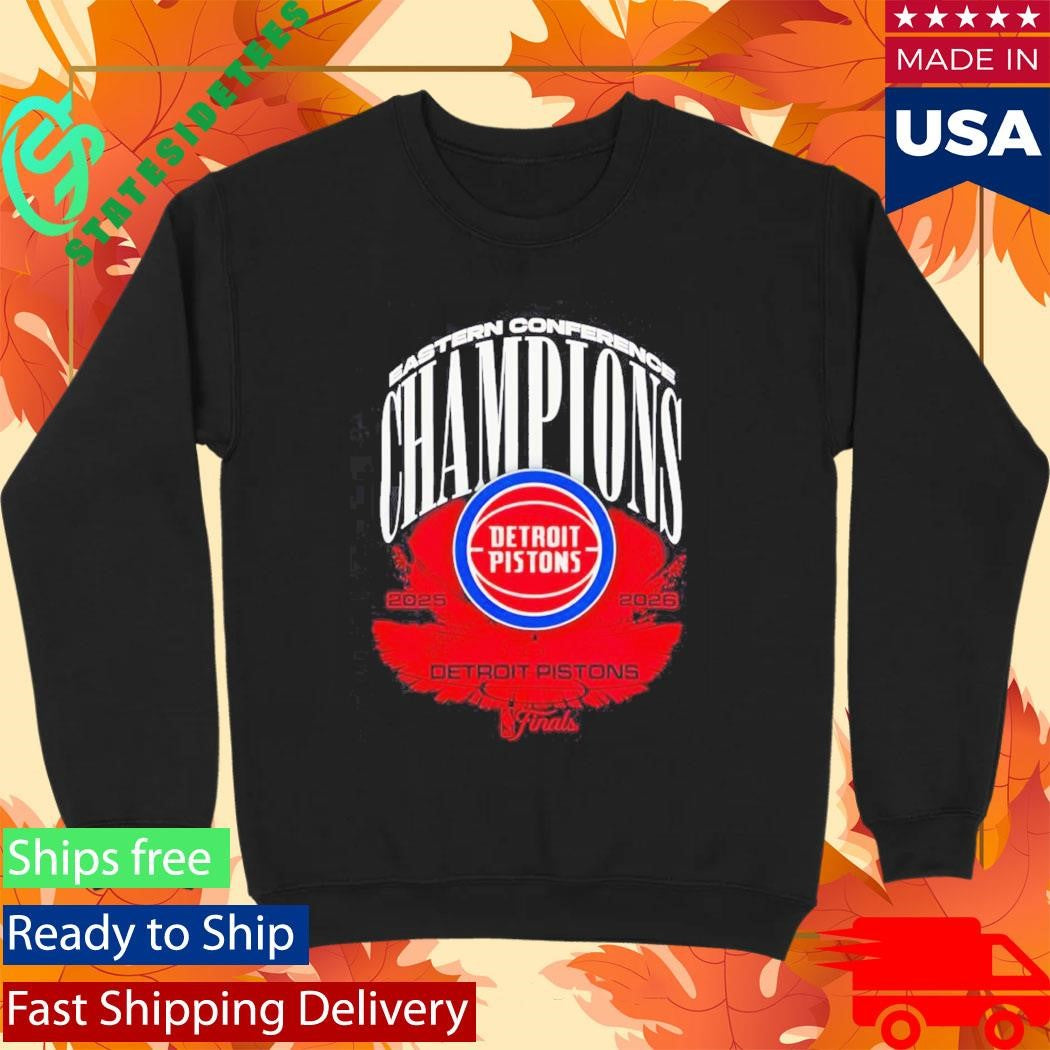 Detroit Pistons 2026 Eastern Conference Champions Box Out Shirt