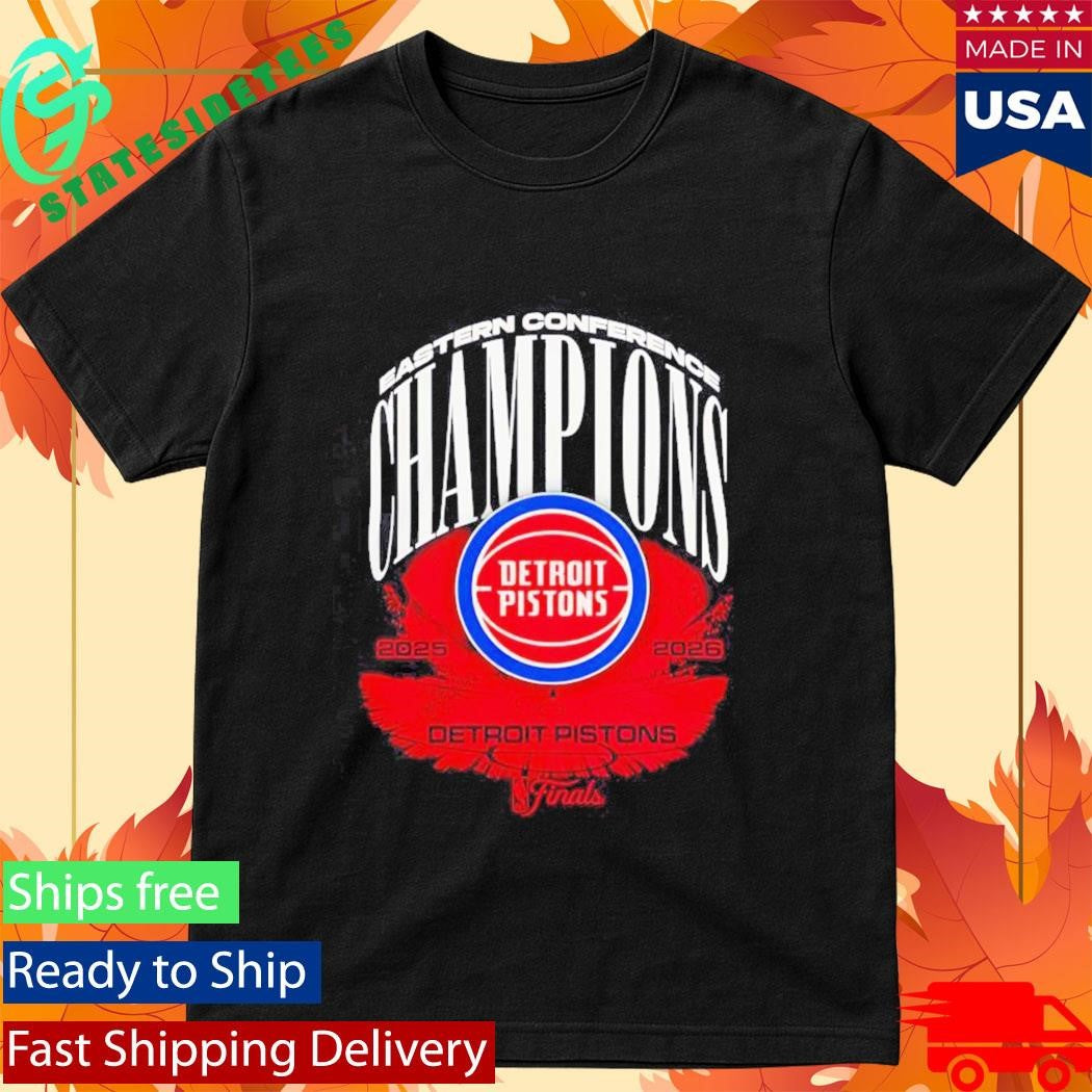 Detroit Pistons 2026 Eastern Conference Champions Box Out Shirt