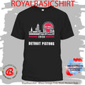 Detroit Pistons 2026 Greatest Of All Time Players City Skyline Shirt
