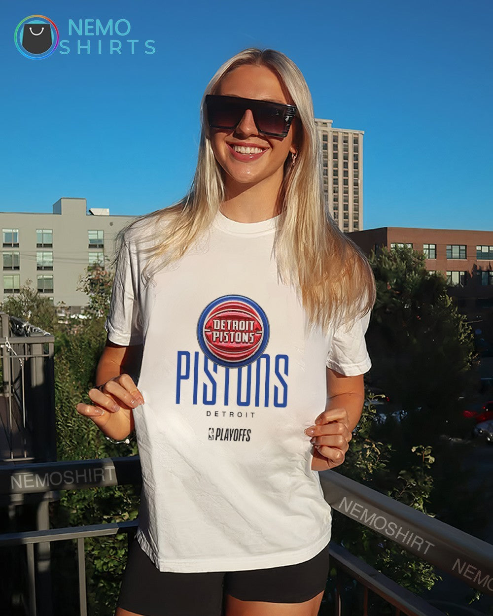 Detroit Pistons 2026 NBA playoffs shirt