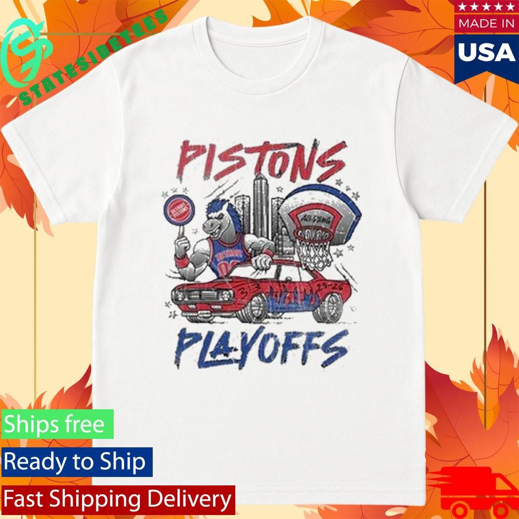 Detroit Pistons Playoffs 2026 Graphic T-Shirt