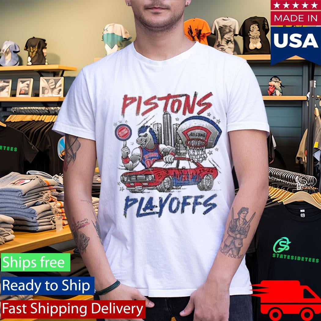 Detroit Pistons Playoffs 2026 Graphic T-Shirt