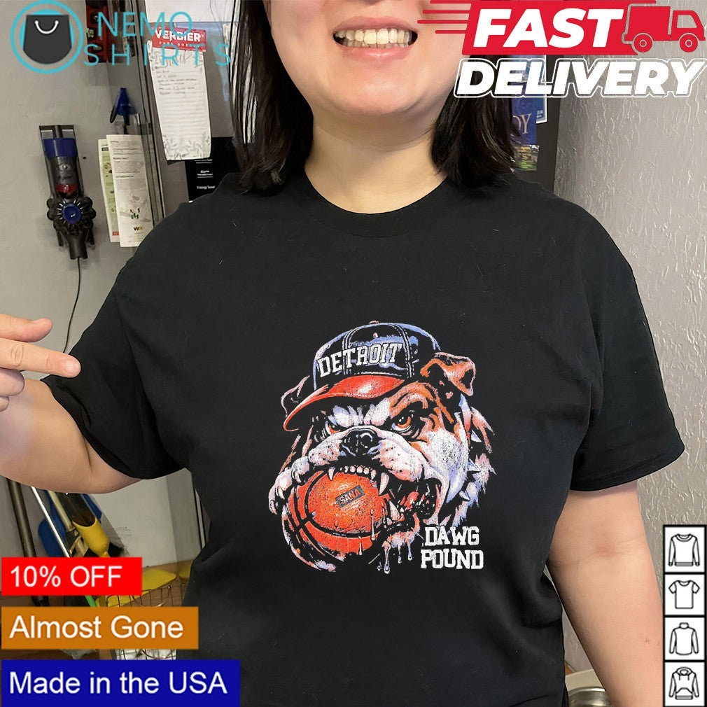 Detroit Pistons basketball dawg pound shirt