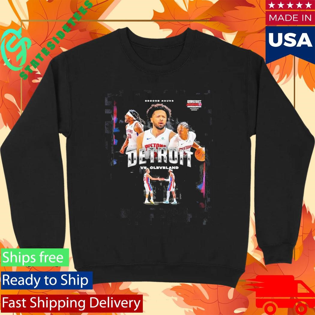 Detroit Pistons vs Cleveland Cavaliers 2026 Playoffs Round Two Shirt