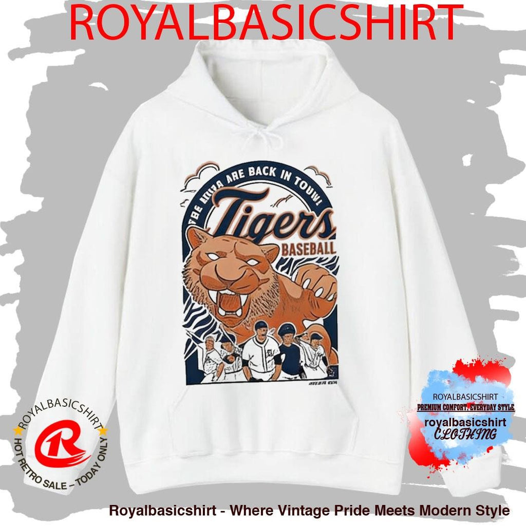 Detroit Tigers MLB Tigers The Boys Are Back in Town Tuesday Tee T-shirt