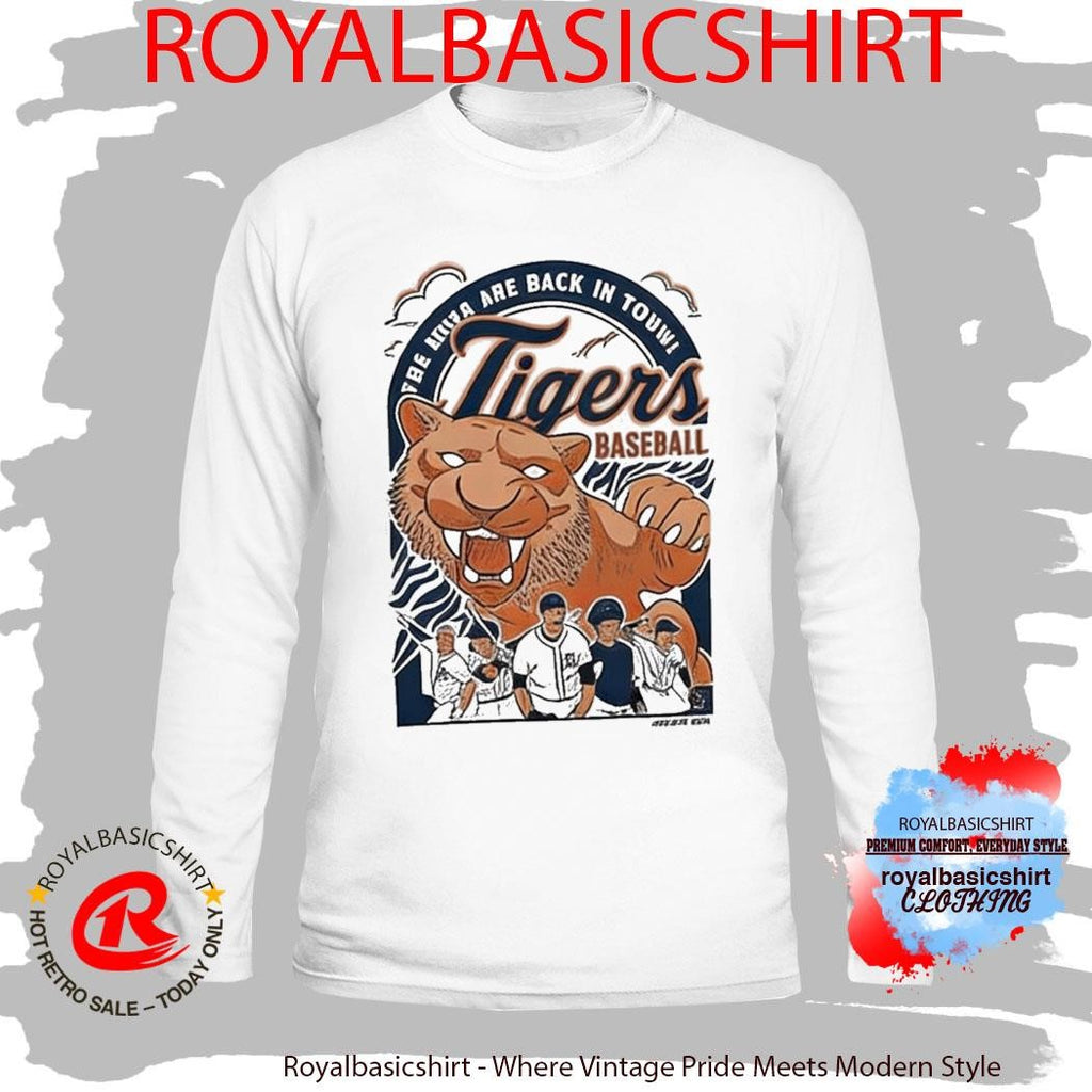 Detroit Tigers MLB Tigers The Boys Are Back in Town Tuesday Tee T-shirt