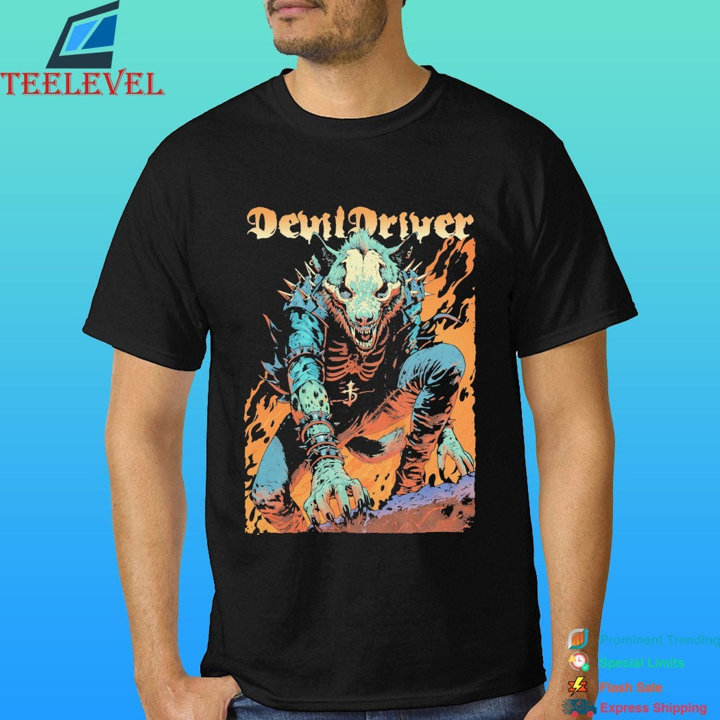 DevilDriver Fire Hyena Shirt