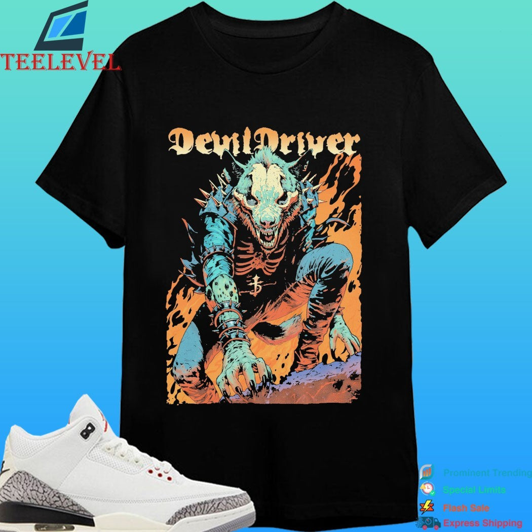 DevilDriver Fire Hyena Shirt
