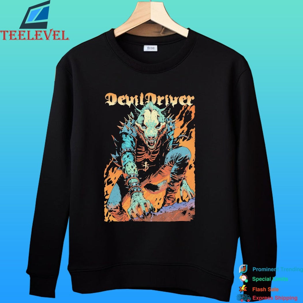 DevilDriver Fire Hyena Shirt