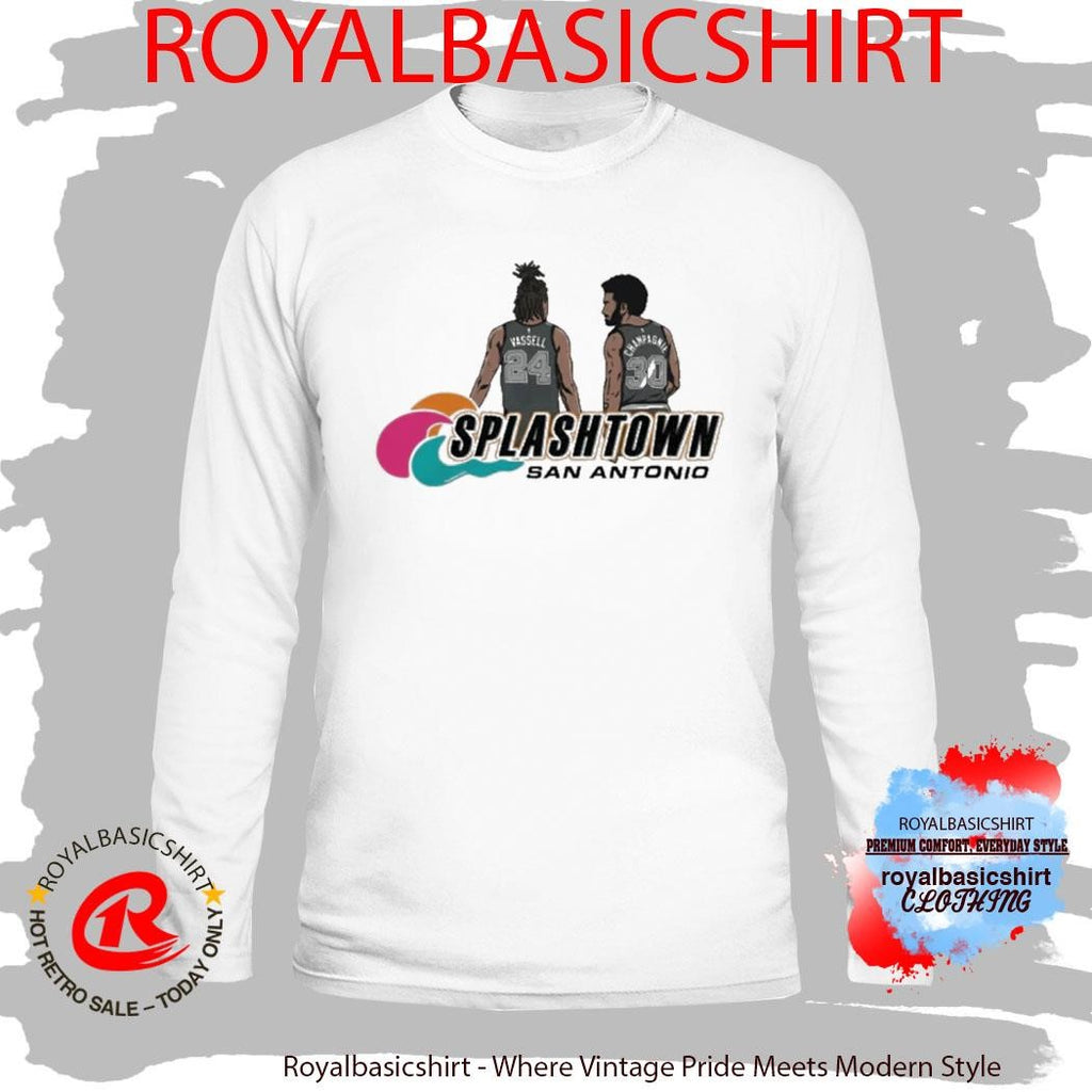 Devin Vassell And Julian Champagnie Splashtown San Antonio Shirt