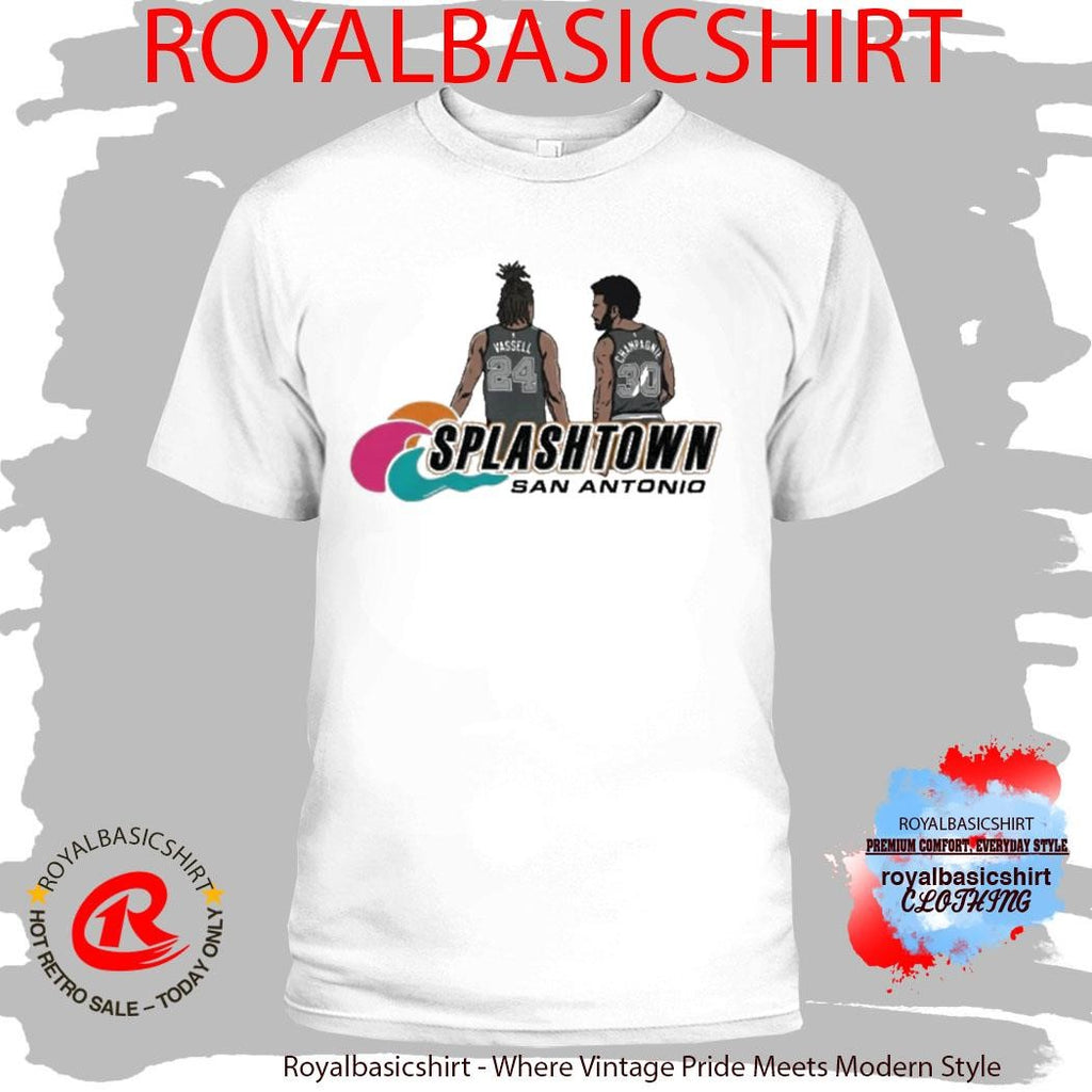 Devin Vassell And Julian Champagnie Splashtown San Antonio Shirt