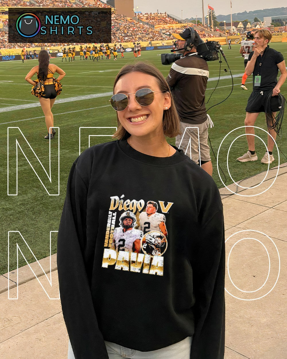 Diego Pavia Vanderbilt Commodores football player vintage graphic shirt