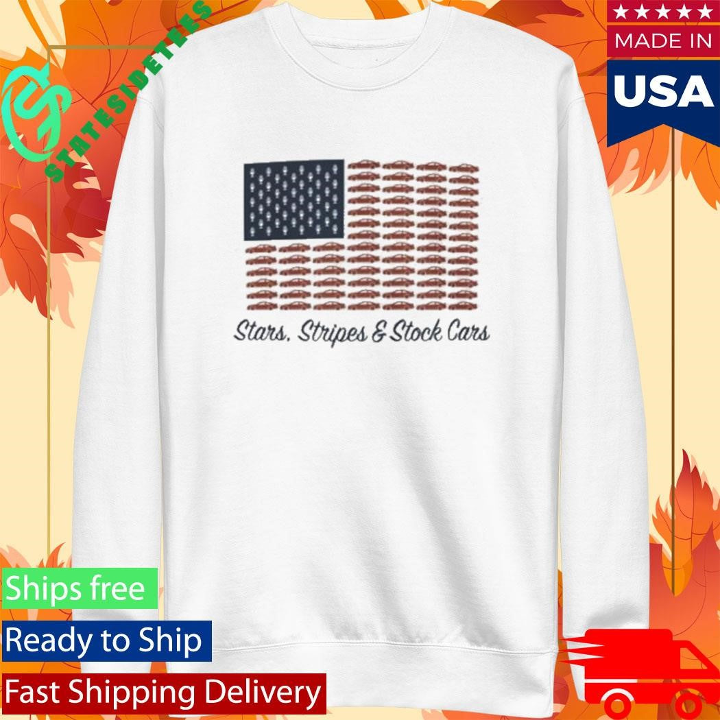 Dirtymo Media Stars, Stripes, & Stock Cars Shirt