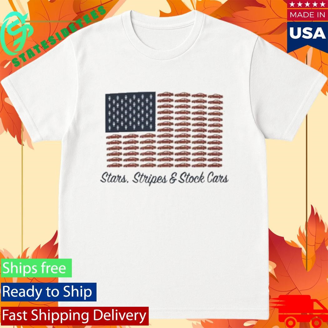 Dirtymo Media Stars, Stripes, & Stock Cars Shirt