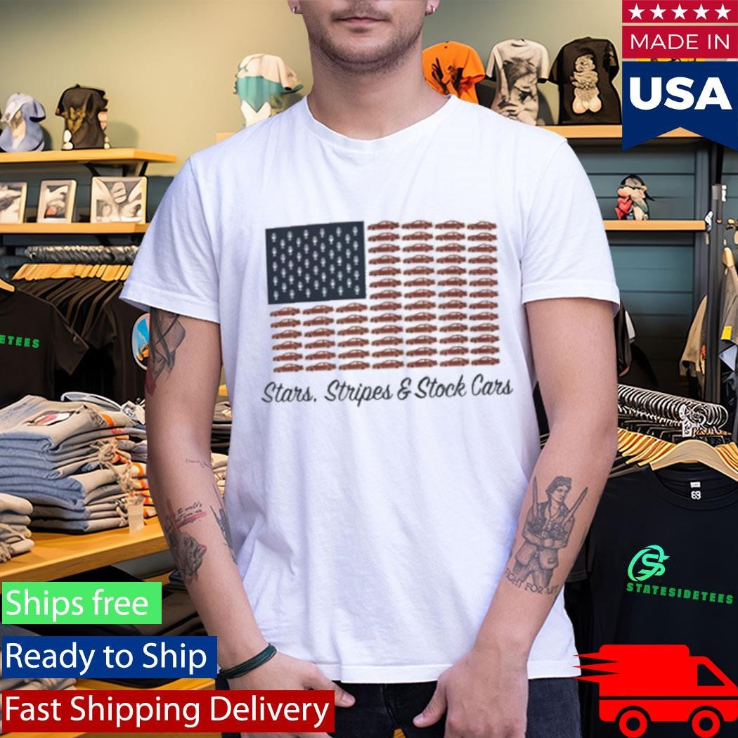 Dirtymo Media Stars, Stripes, & Stock Cars Shirt