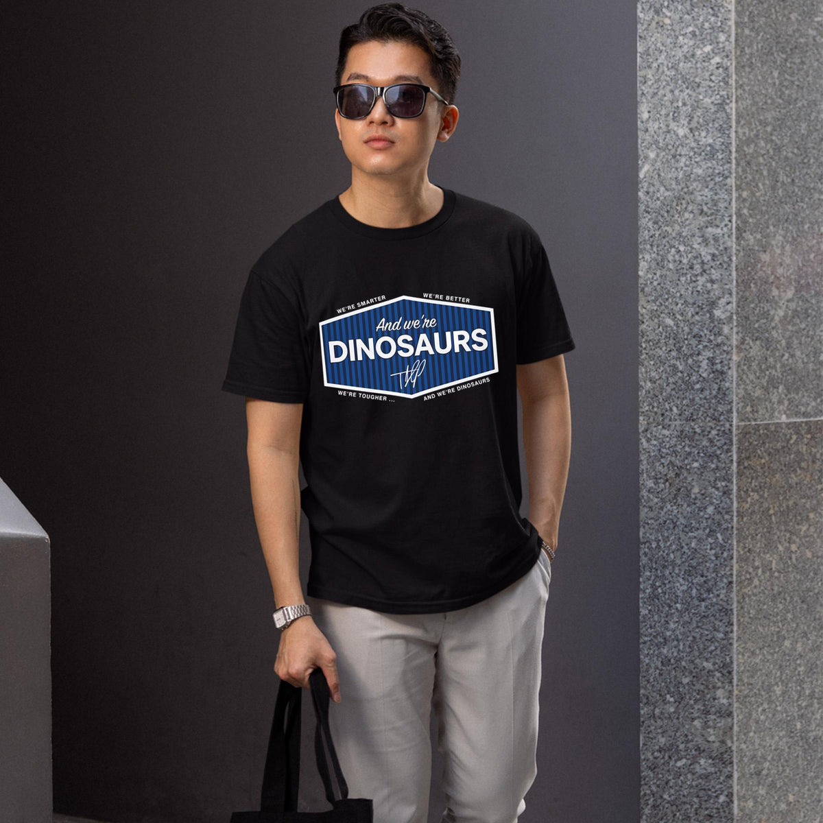 Dodgers And We’re Dinosaurs Shirt