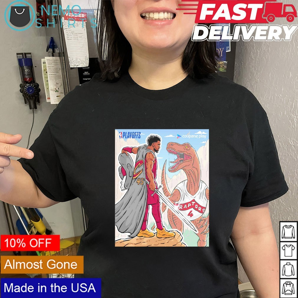 Donovan Mitchell vs raptor Cleveland Cavaliers vs Toronto Raptors 2026 NBA Playoffs shirt