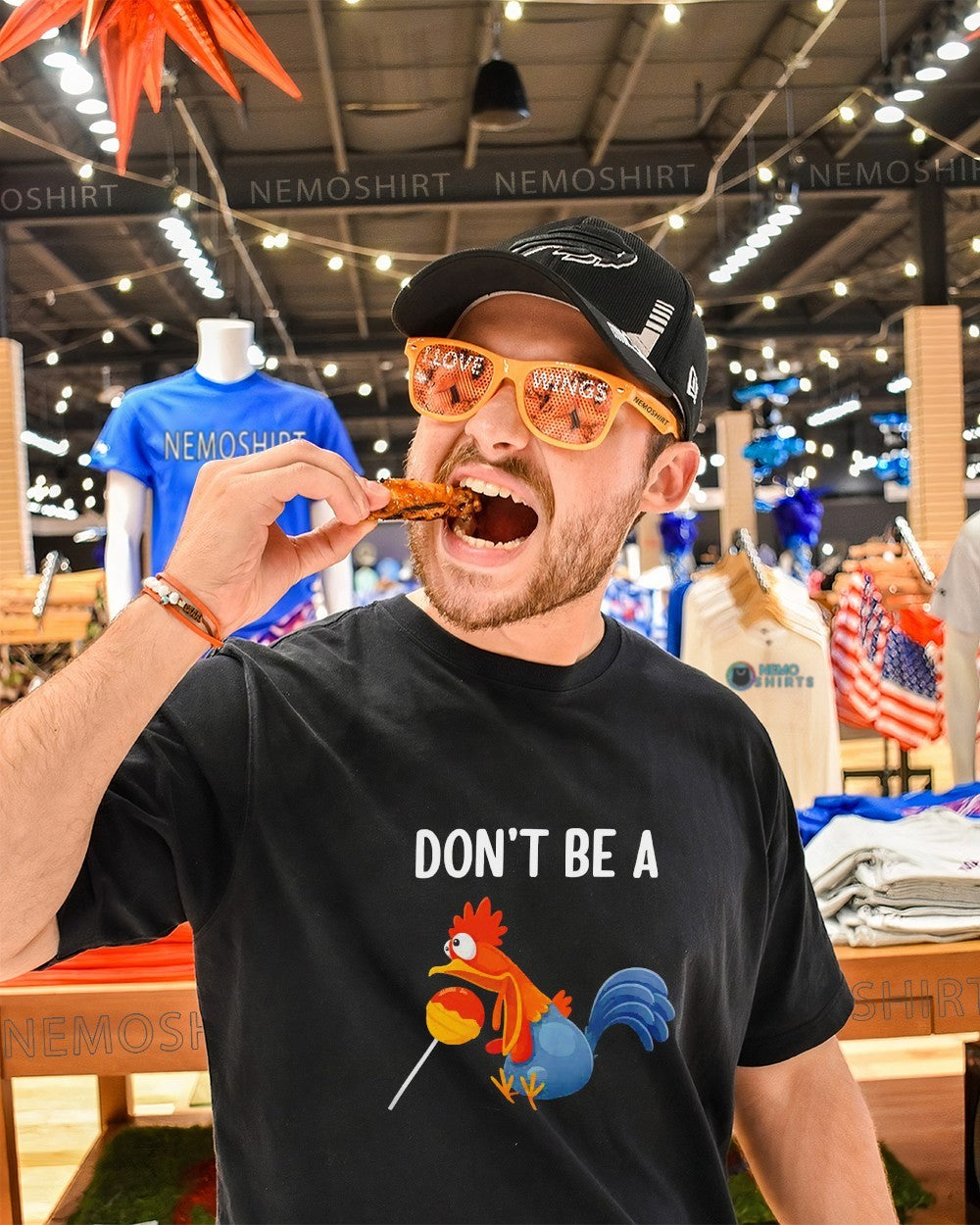 Don’t be a chicken lollipop shirt