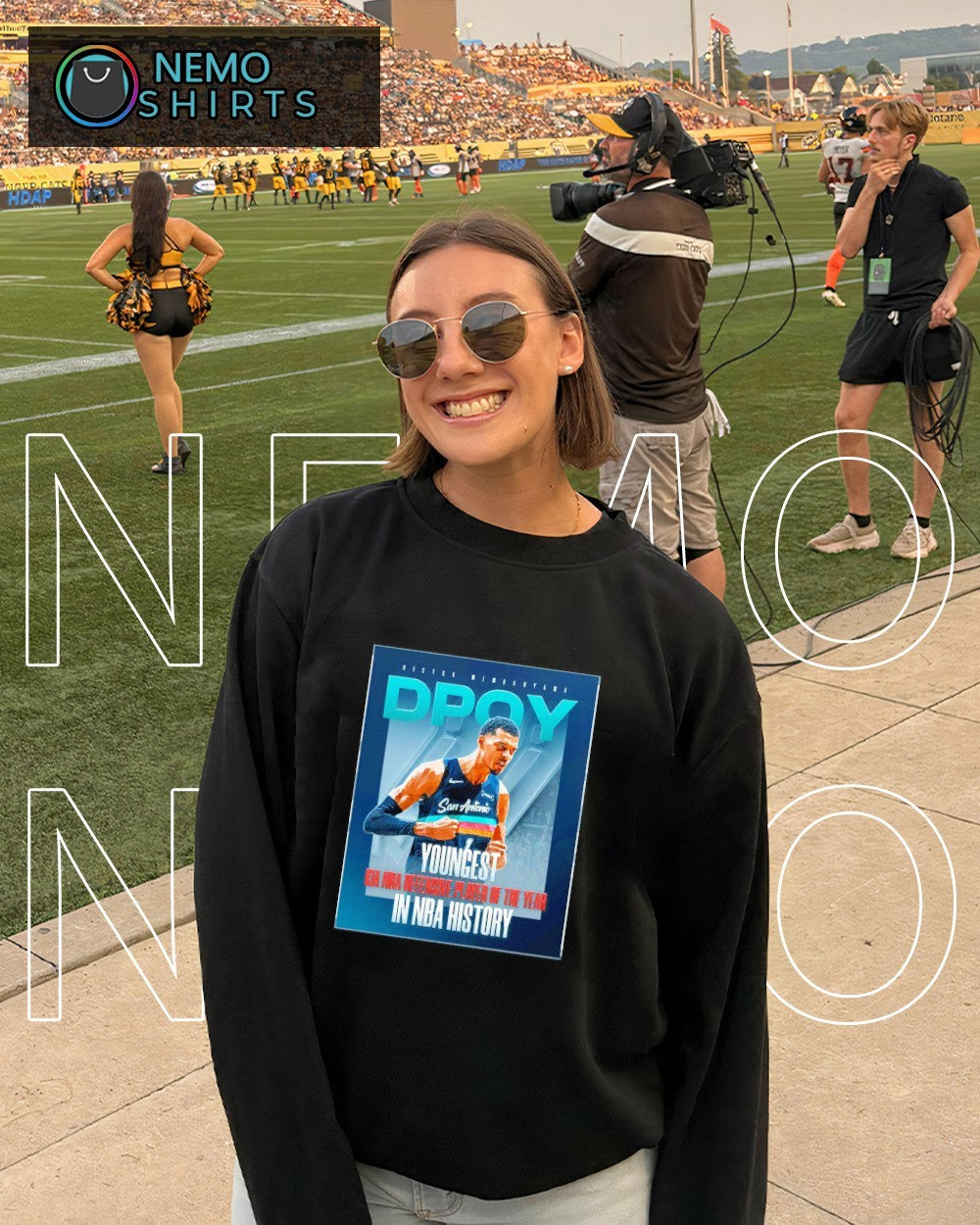 Dpoy Victor Wembanyama Spurs NBA defensive player of the year history shirt